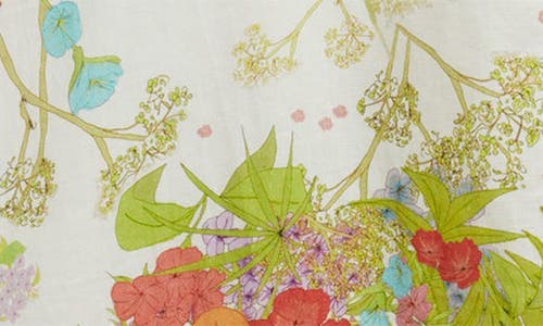 & Other Stories La Antonia Floral Linen Wrap Dress In Multi