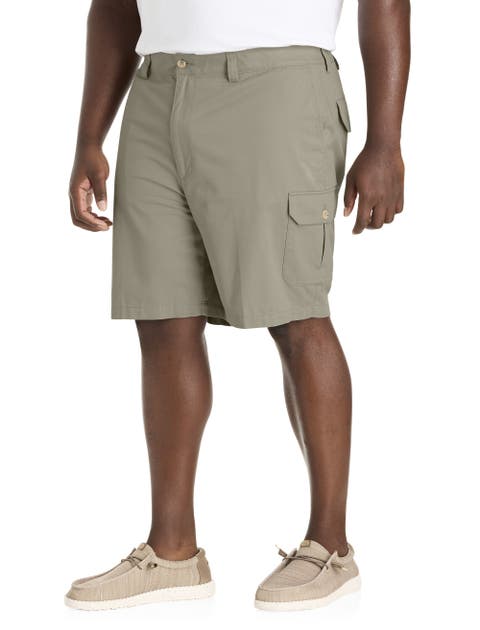 Big & Tall Continuous Comfort Cotton Cargo Shorts