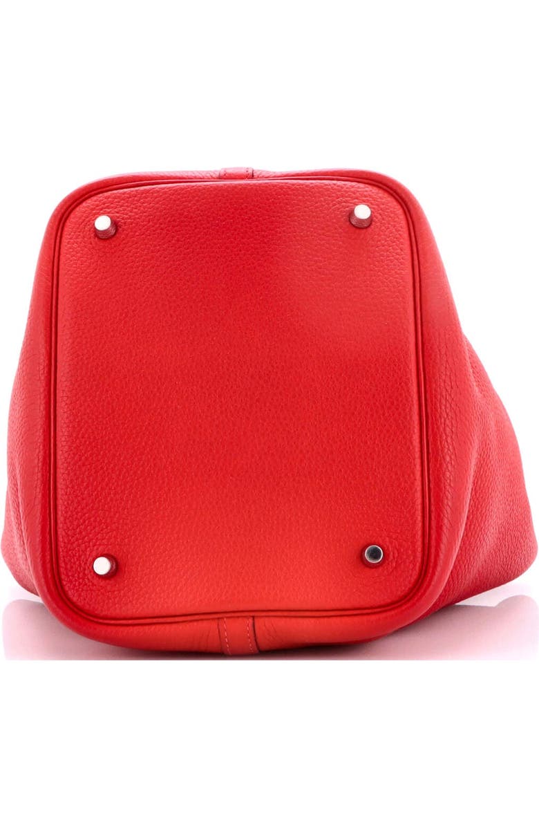 Pre-Owned Hermes Picotin Lock Bag Clemence MM, Alternate, color, Rouge Vif