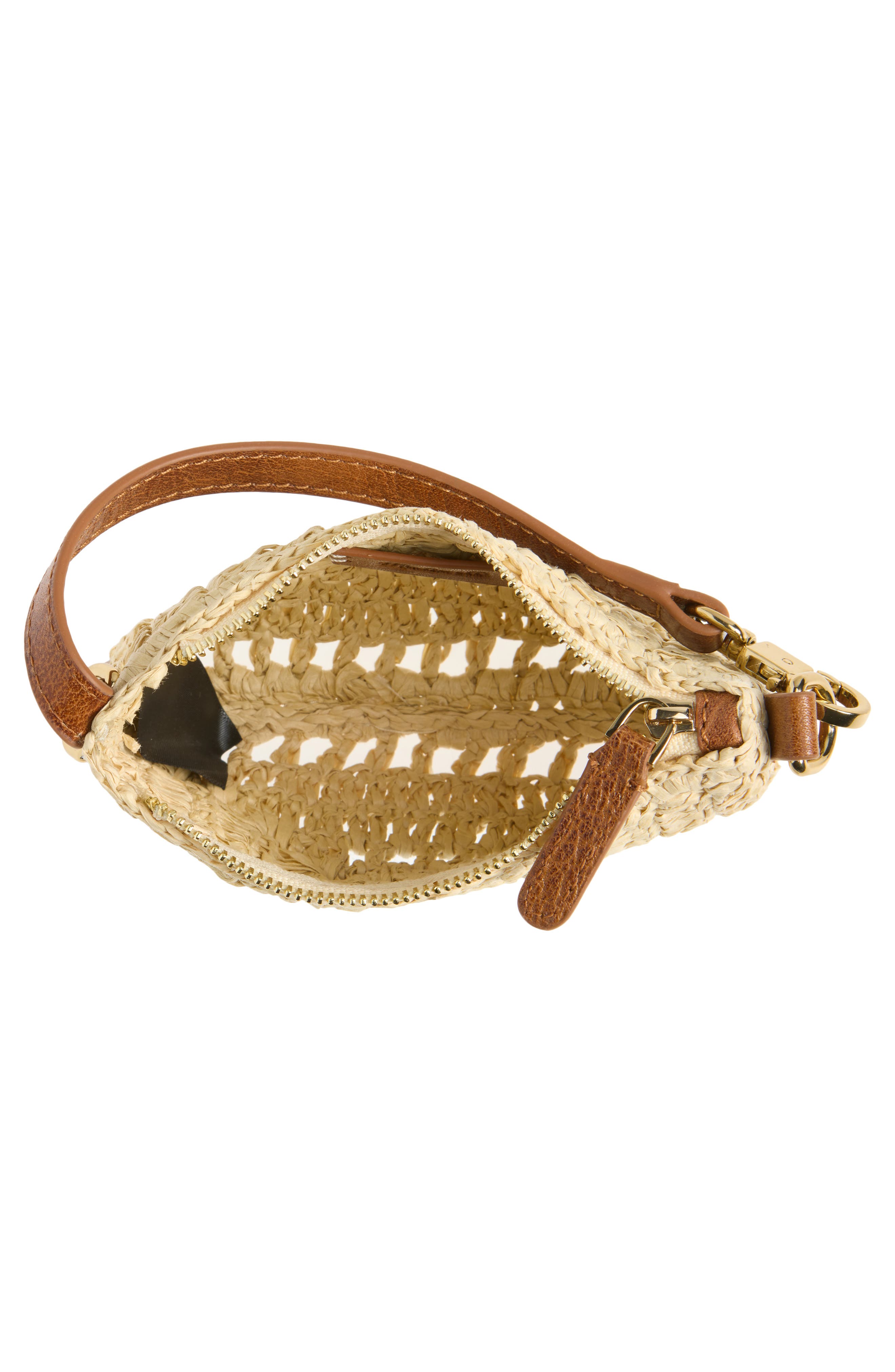 Madewell The Clip Strap Pouch, Alternate, color, Natural