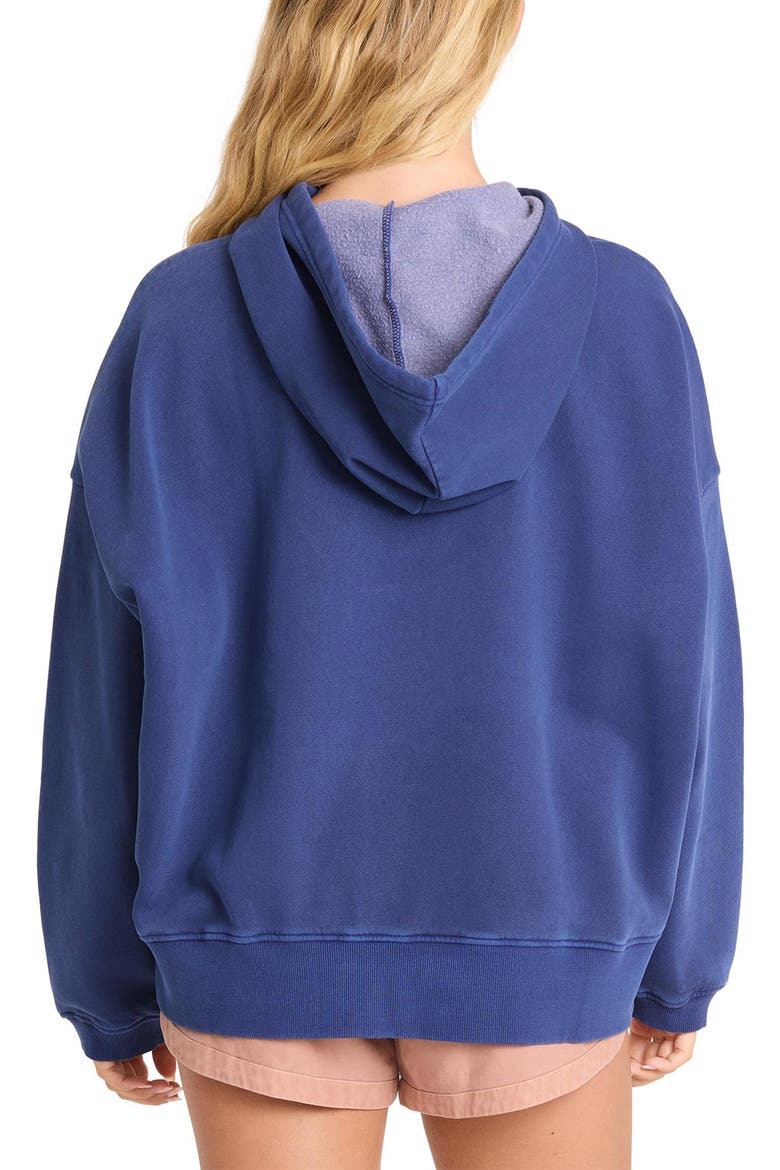 Find Paradise Palm Graphic Hoodie, Alternate, color, TRUE NAVY
