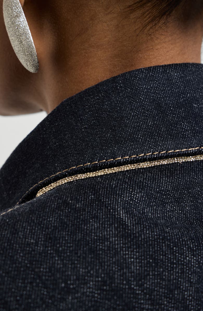 Brunello Cucinelli Denim jacket, Alternate, color, Denim