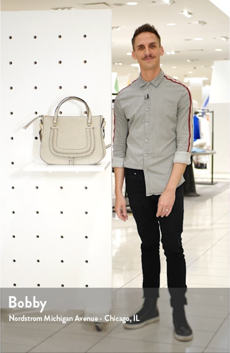 Destin Faux Leather Satchel, sales video thumbnail