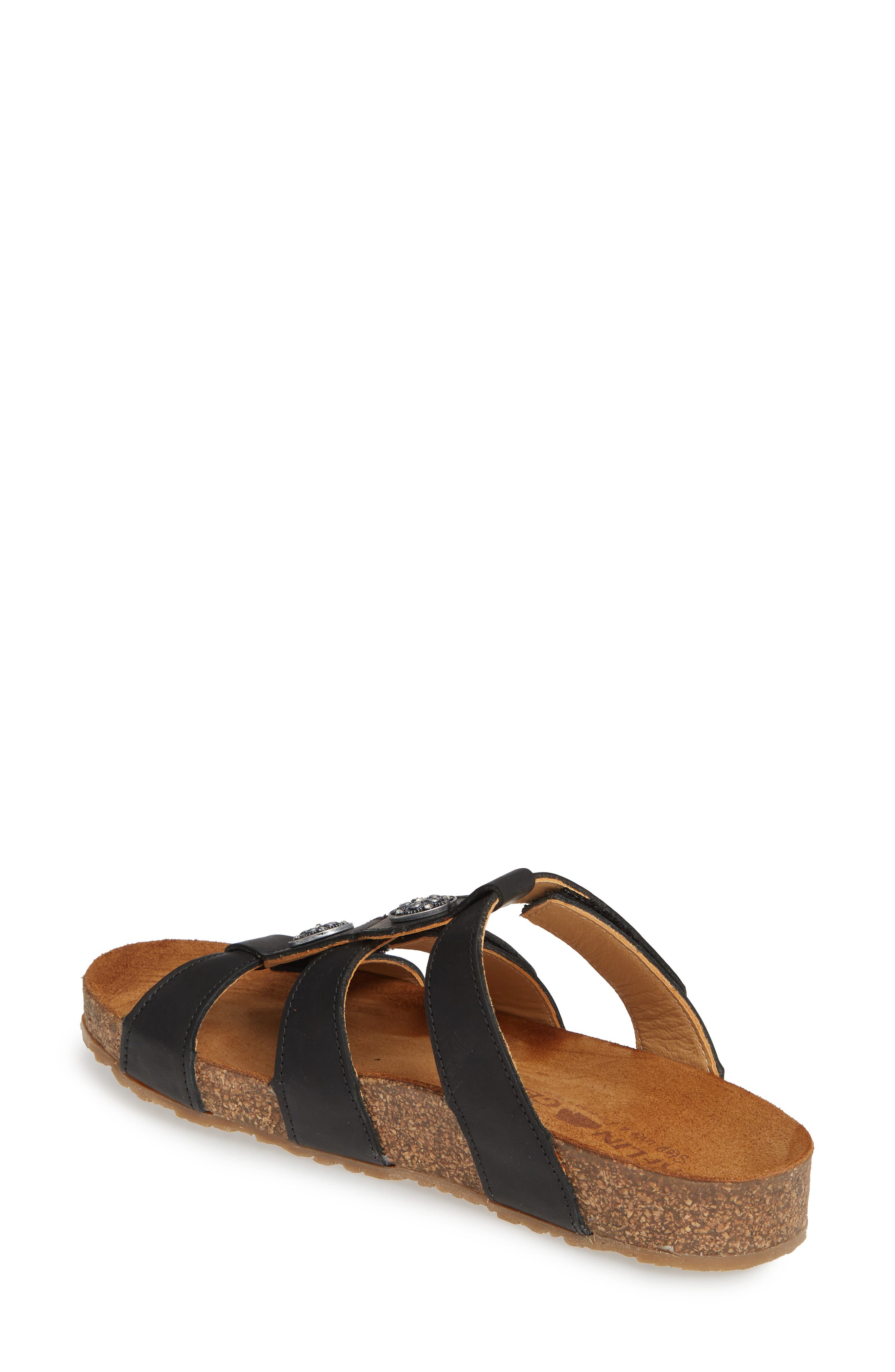 Haflinger Alice Slide Sandal, Alternate, color, 