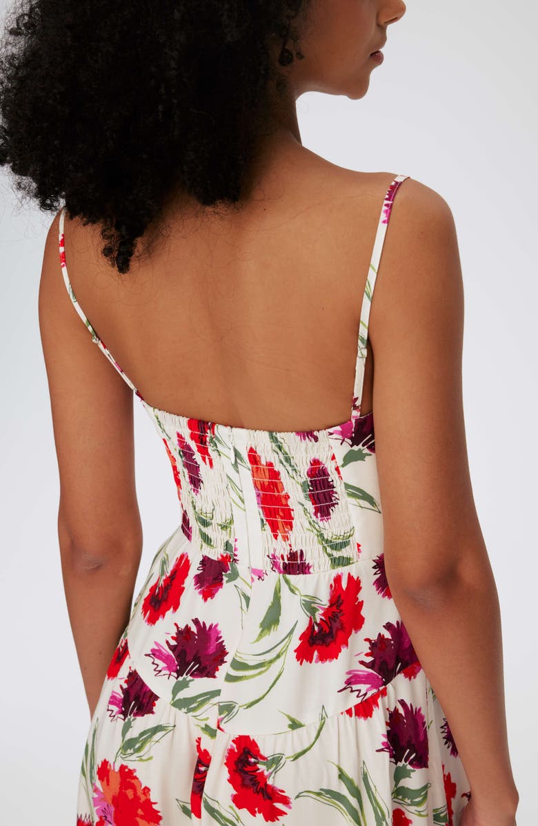 DVF Etta Floral Maxi Dress, Alternate, color, 