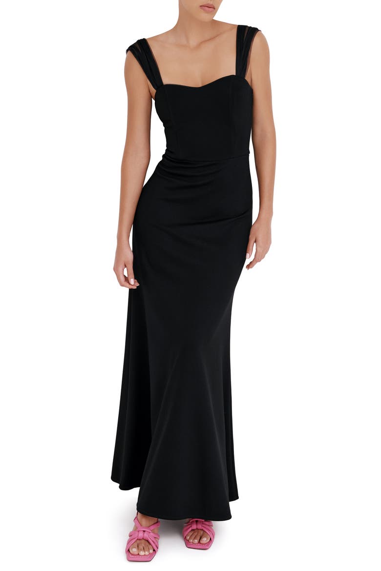 Grace Multi-Way Dress, Main, color, BLACK