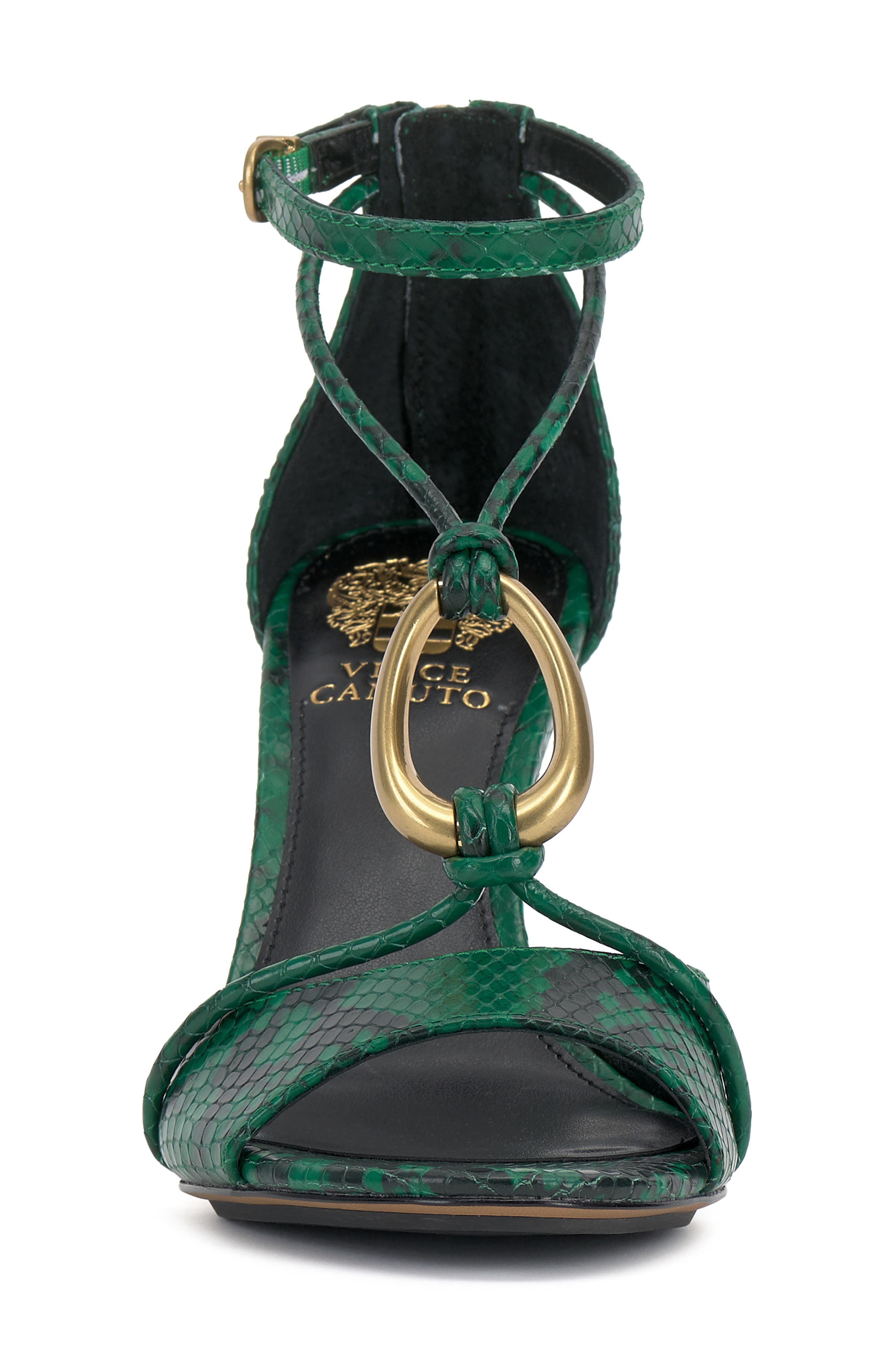 Vince Camuto Alinna Ankle Strap Sandal, Alternate, color, Emerald Green