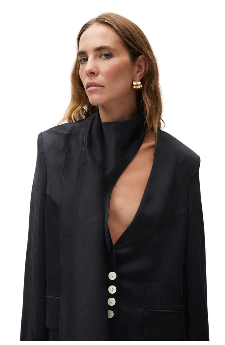 Nocturne Shoulder Pad Low Cut Jacket, Alternate, color, 