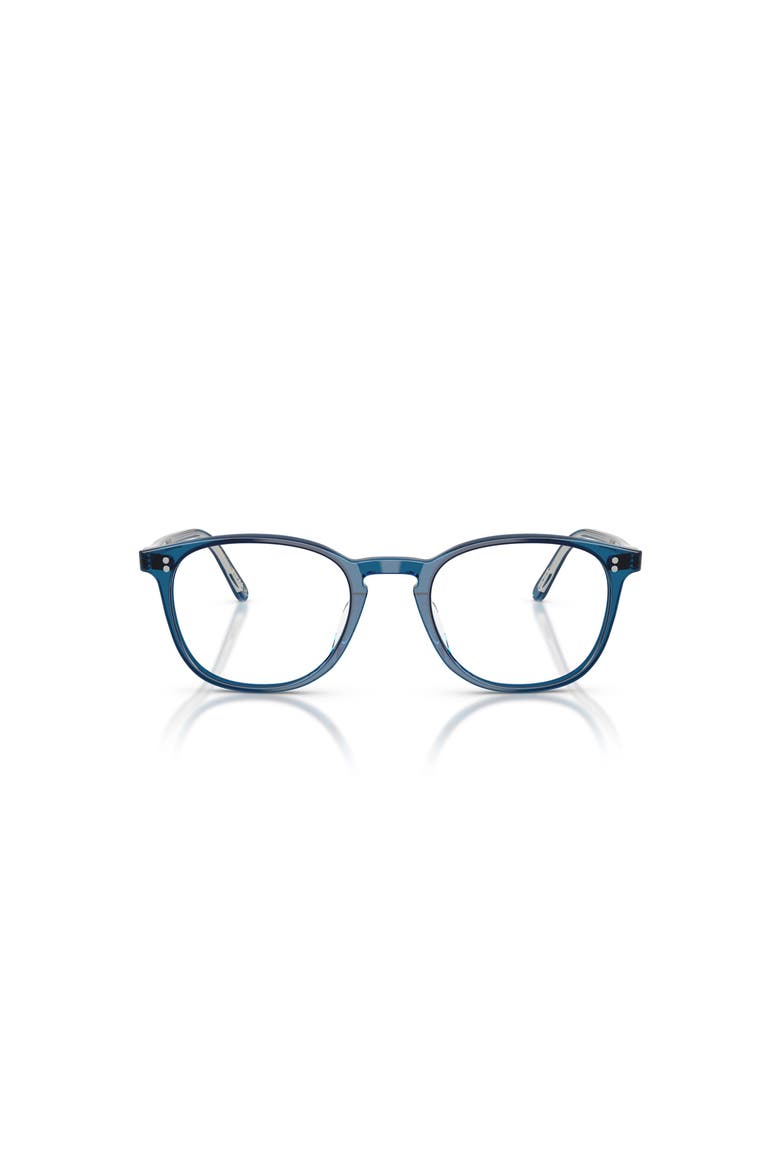 52mm Square optical glasses, Alternate, color, Blue