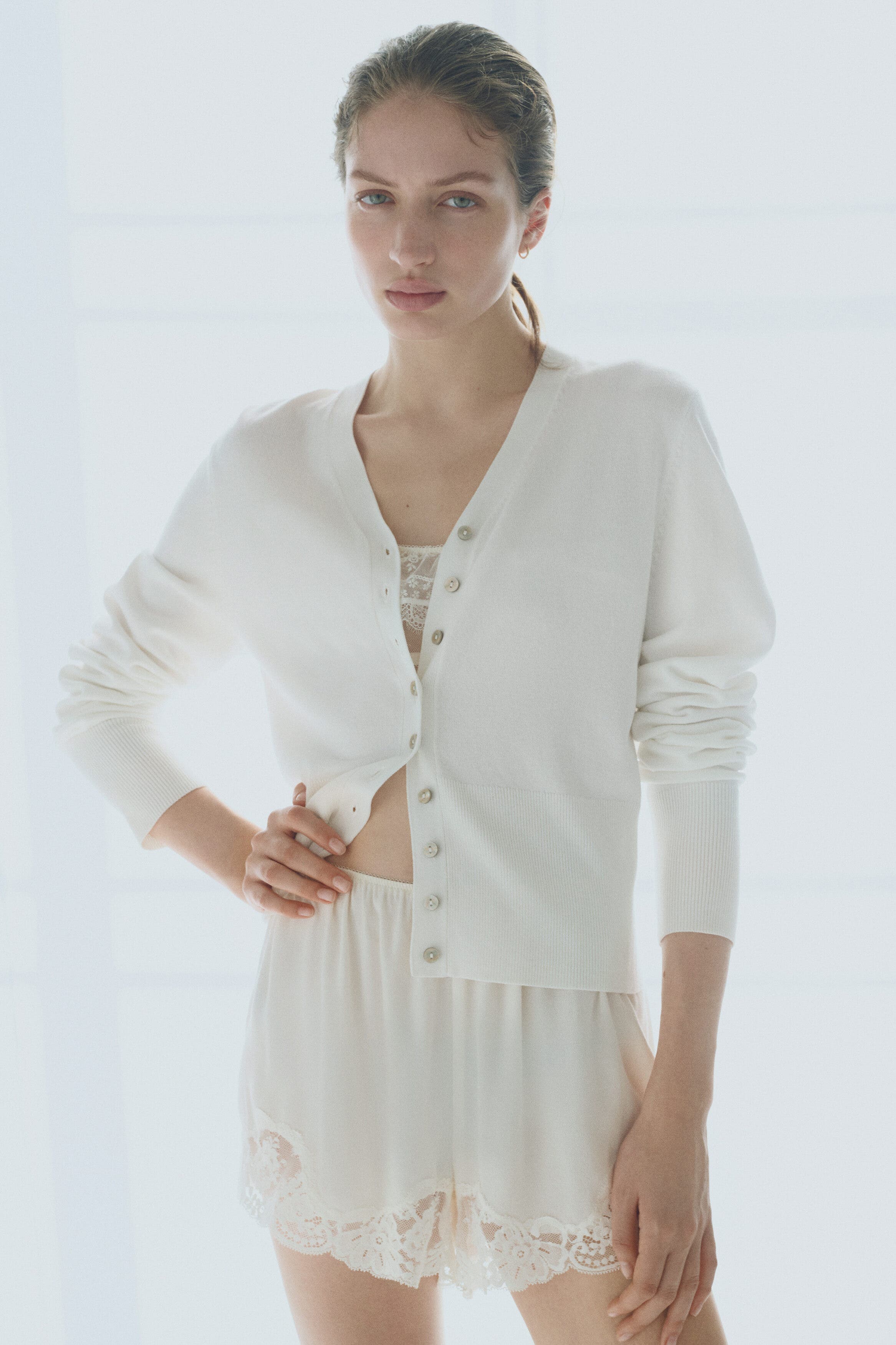 Fine-knit cardigan - image 2