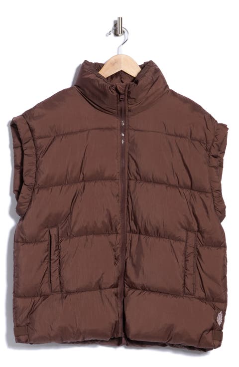 FP Movement In a Bubble Oversize Puffer Vest