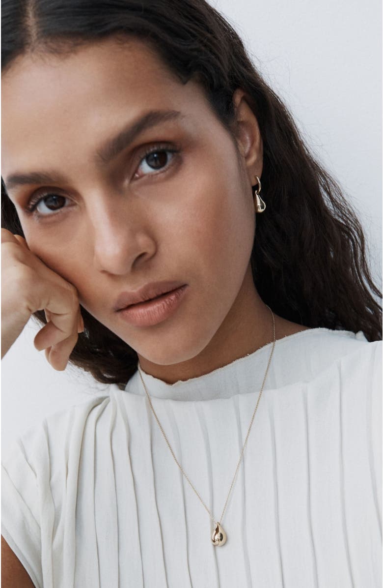 Otiumberg 14kt Gold Vermeil Stilla Necklace, Alternate, color, Yellow Toned Gold