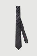 Brunello Cucinelli Texured tone-on-tone stripe silk tie