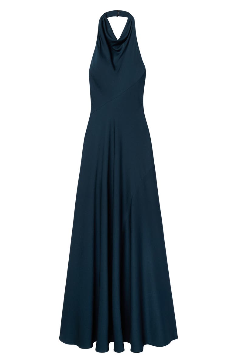 A.L.C. Sara Halter Satin Maxi Dress, Alternate, color,
