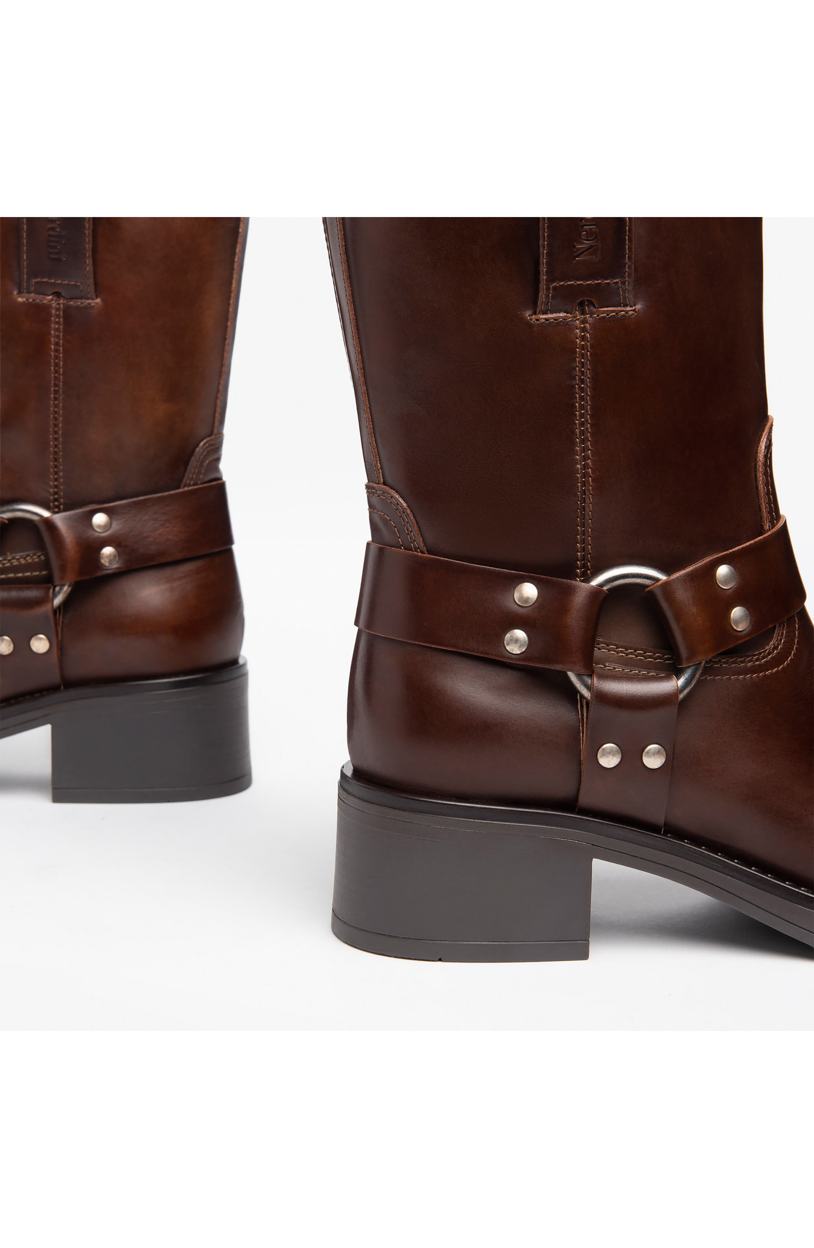 Harness Bootie, Alternate, color, BROWN