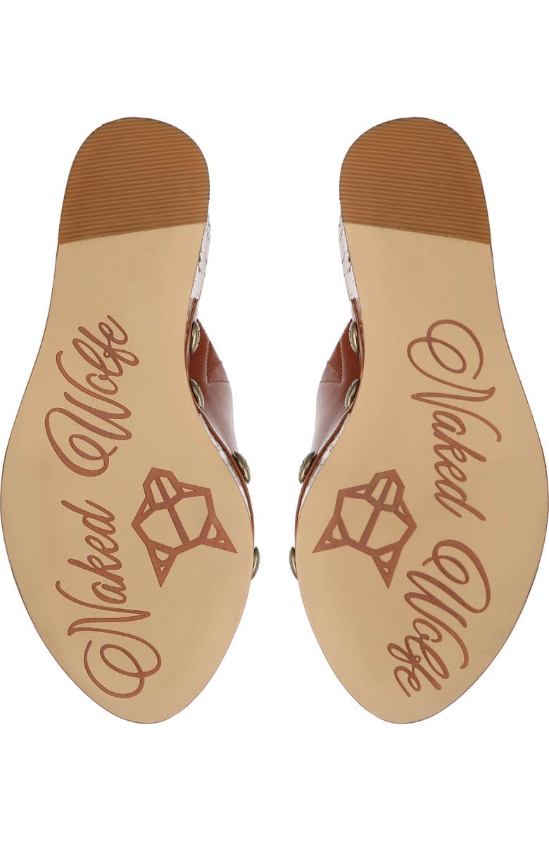 Naked Wolfe Tulip Heel, Alternate, color, Tan