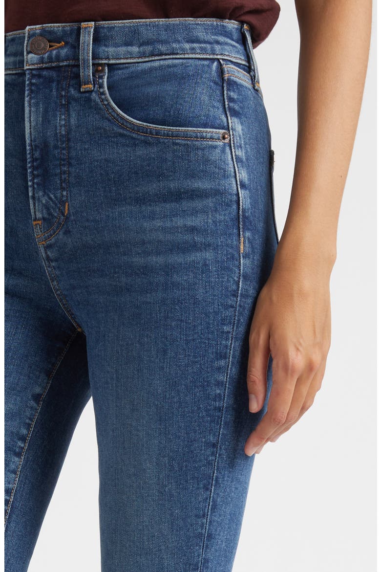 Carson High Waist Ankle Flare Leg Jeans, Alternate, color, ROADSIDE BLUE