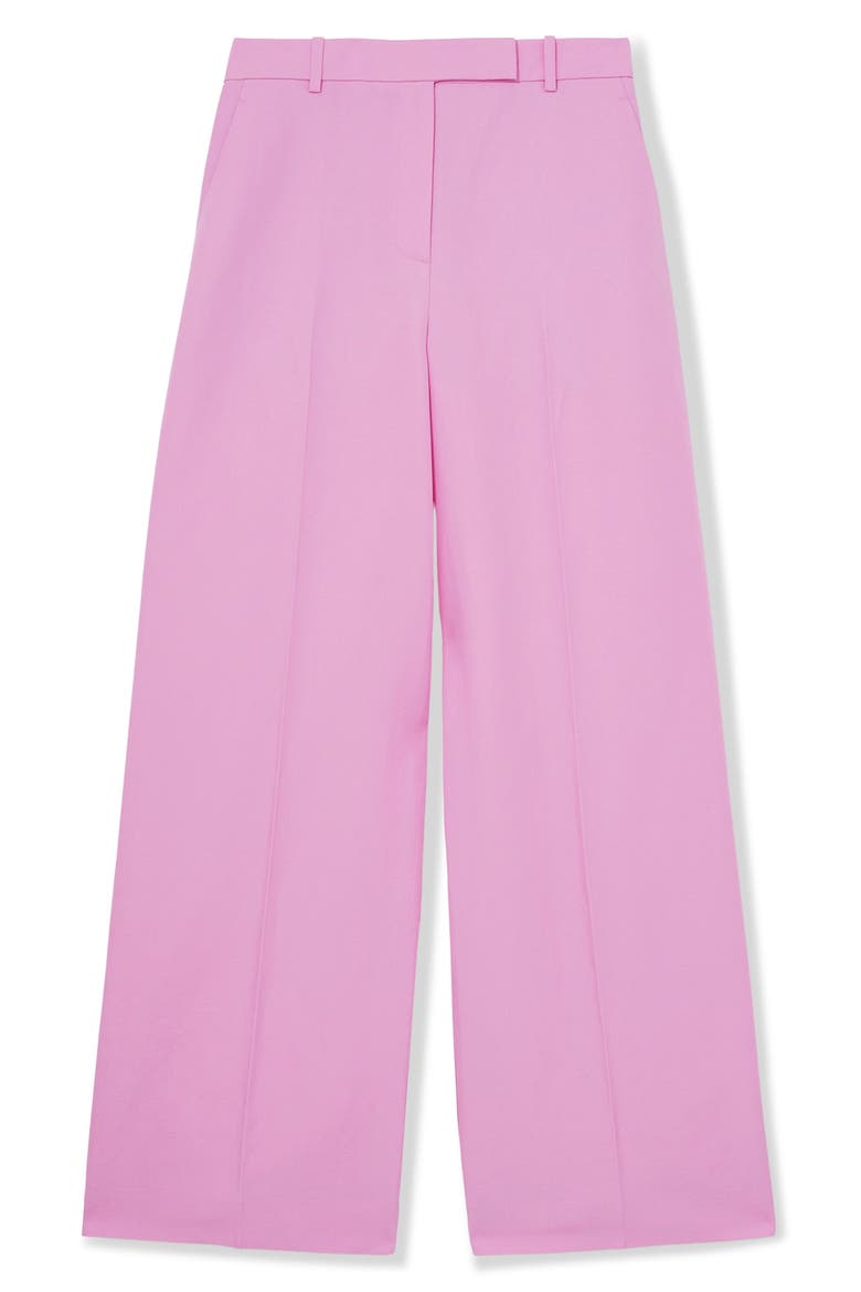 Raine Pleated Wide Leg Pants, Alternate, color, PINK