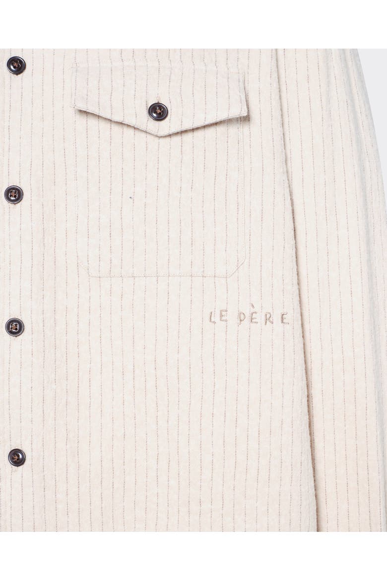 Workwear Button Down, Alternate, color, Tan Stripe