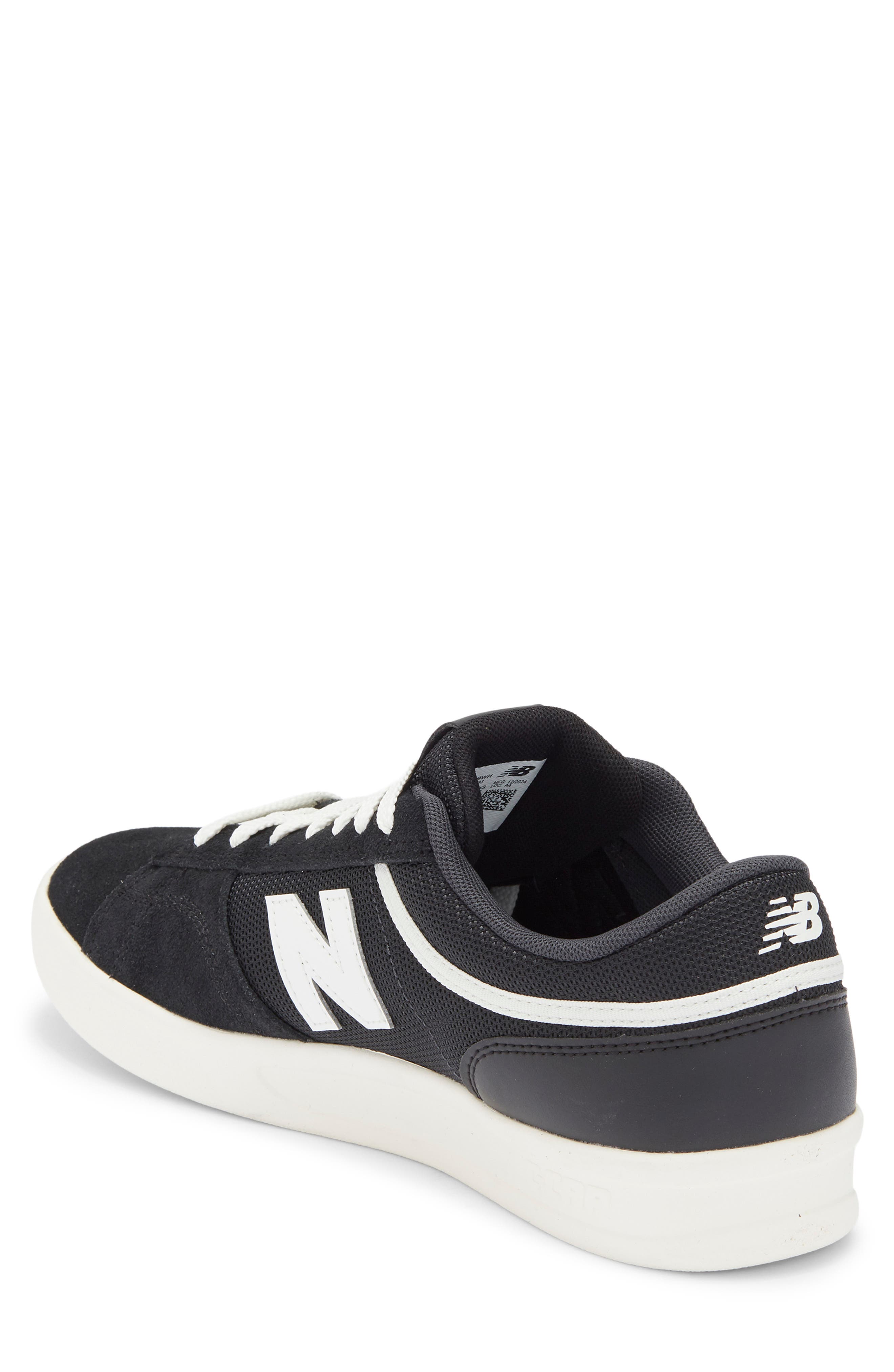New Balance 430 Sneaker, Alternate, color, Black/ White