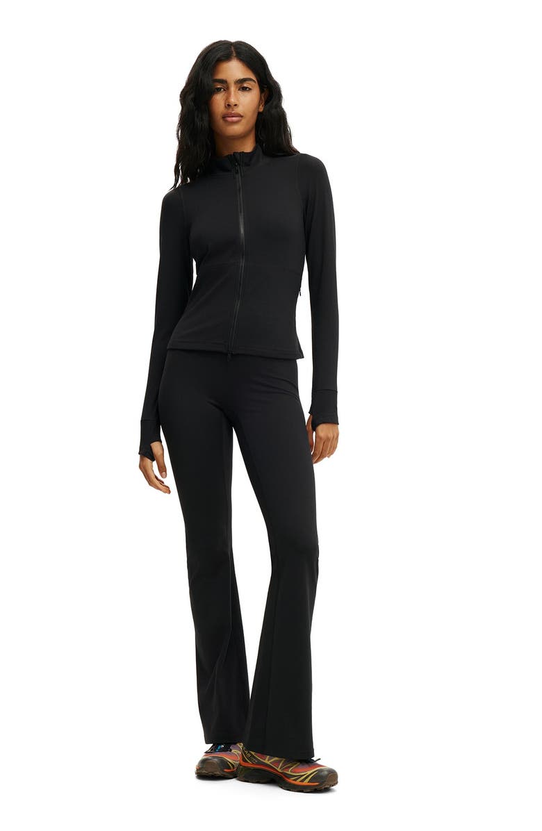 COTTON ON BODY Women's Active Ultra Soft Zip Through Jacket, Alternate, color, Black