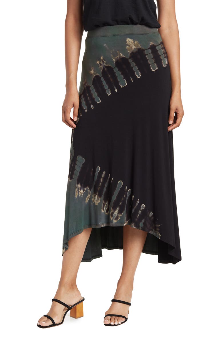 GO COUTURE Asymmetric Hi-Low Skirt, Main, color,