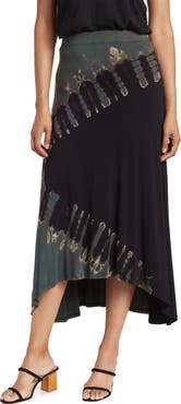 GO COUTURE Asymmetric Hi-Low Skirt
