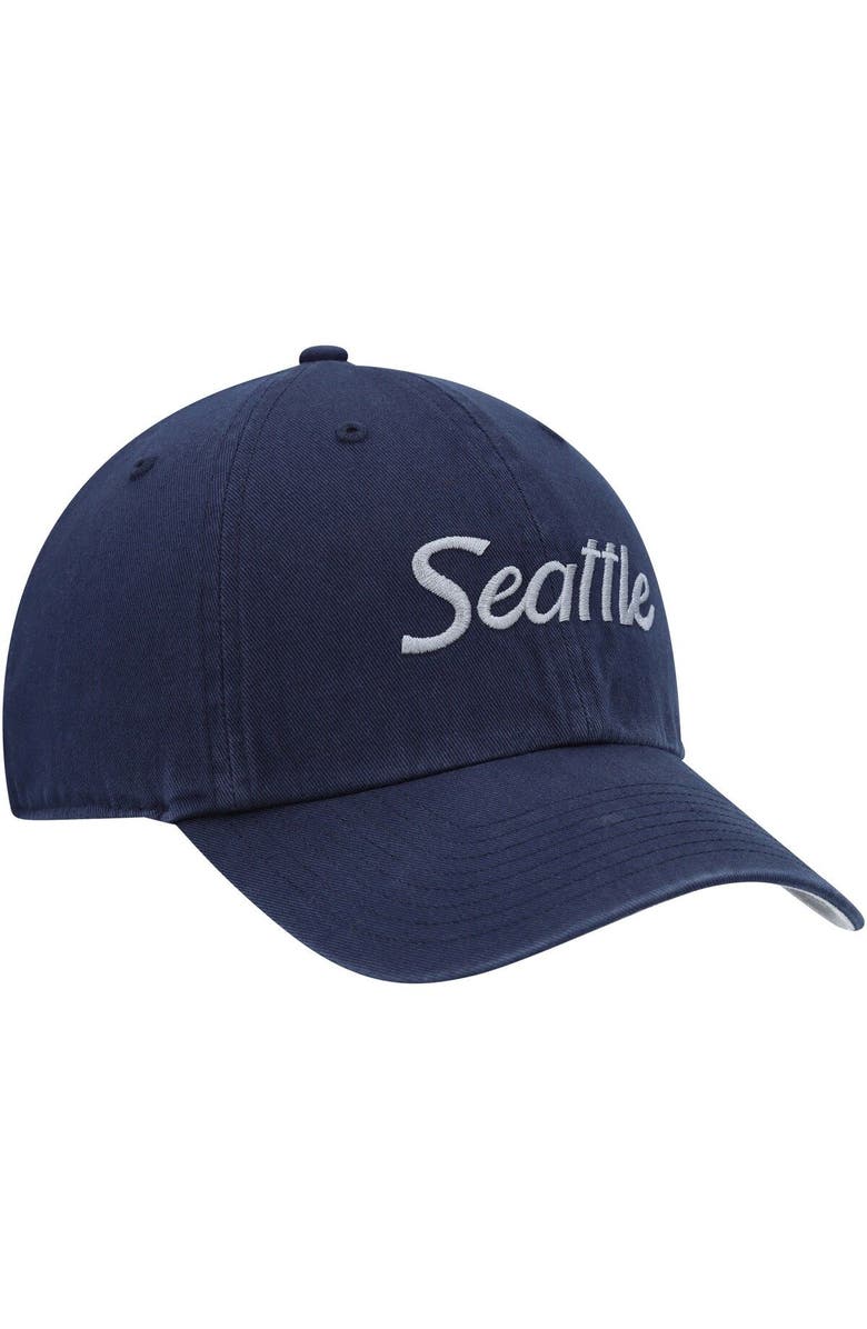 '47 Men's '47 College Navy Seattle Seahawks Crosstown Clean Up Adjustable Hat, Alternate, color, 