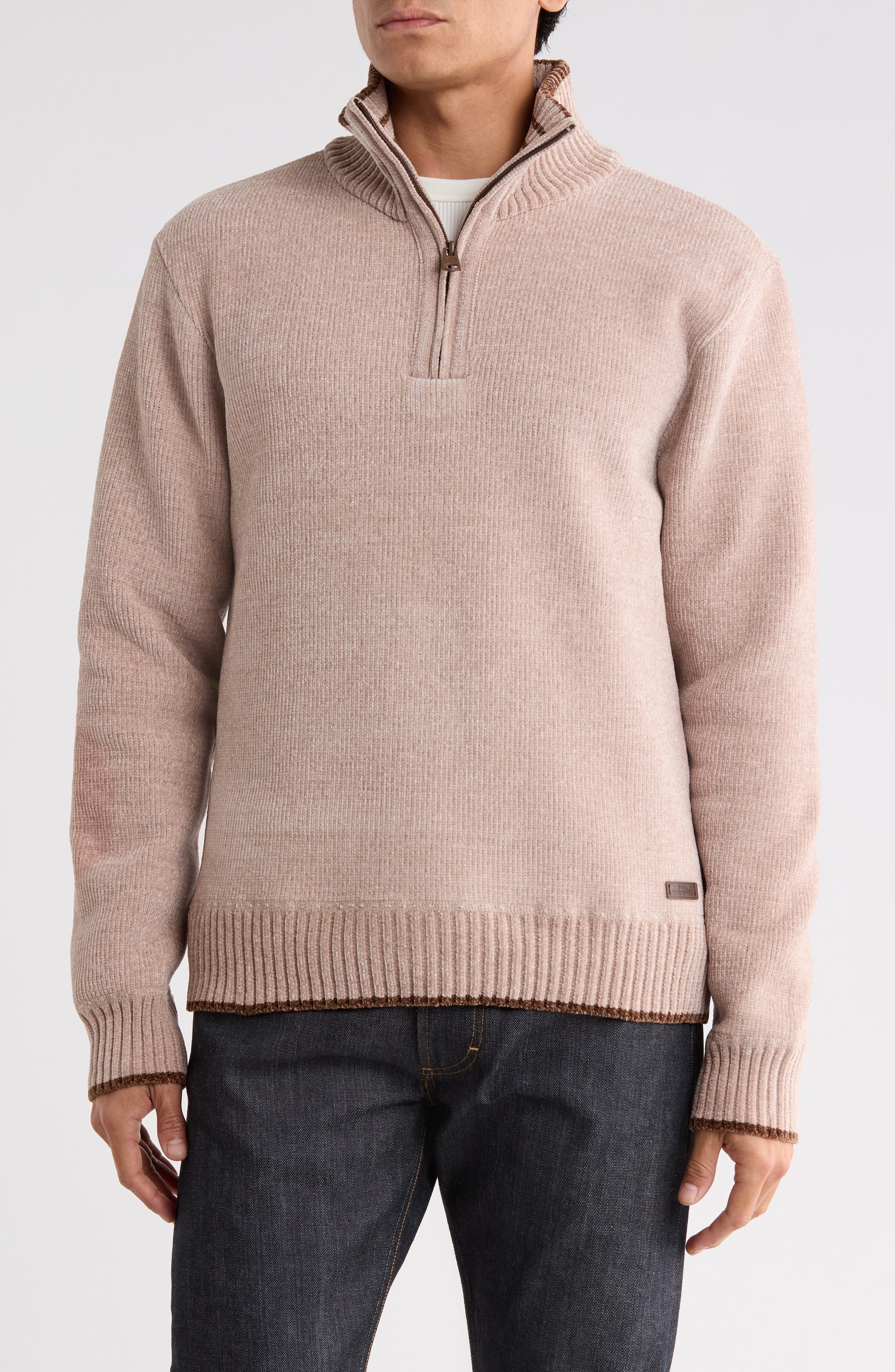 Warner Quarter Zip Sweater