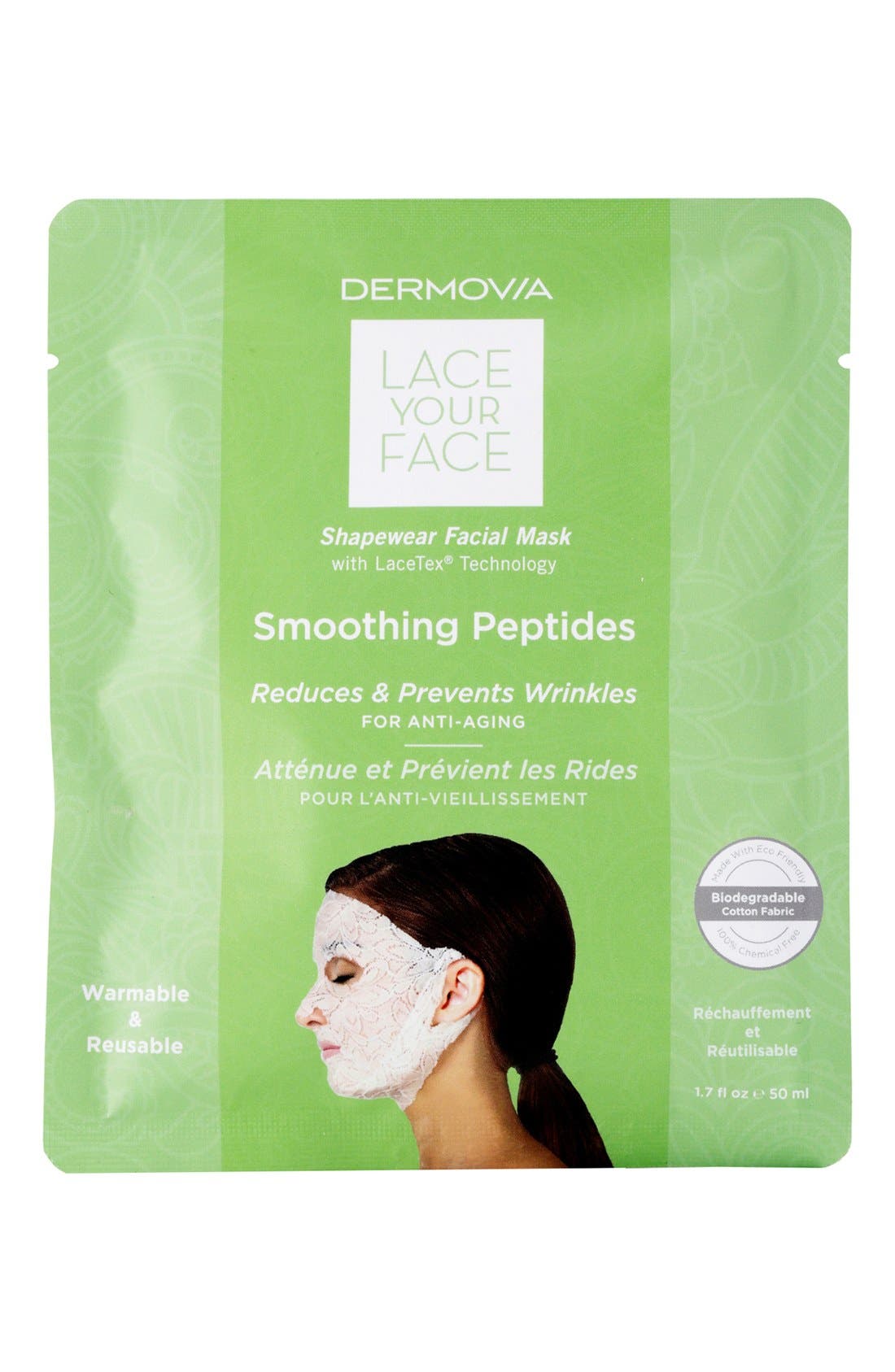 Dermovia Smoothing Peptides Compression Facial Mask (Women) | Nordstrom