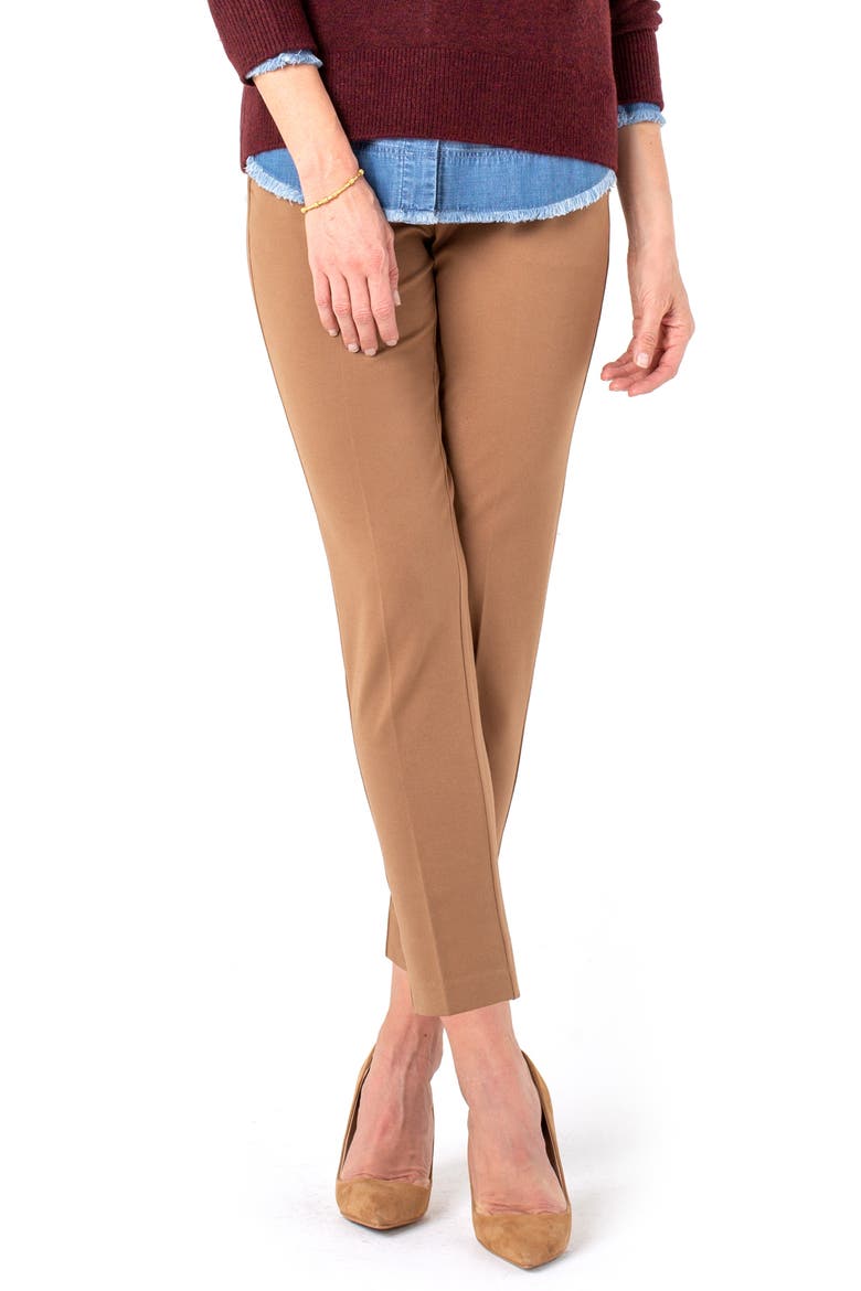 Kelsey Knit Trousers, Main, color, MAPLE