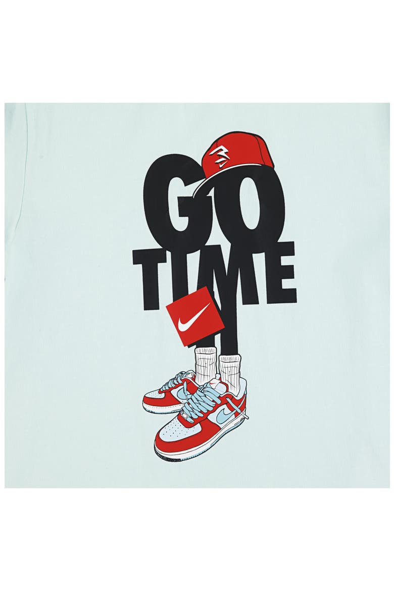 Kids' Go Time Capmando Graphic T-Shirt, Alternate, color, MINT FOAM