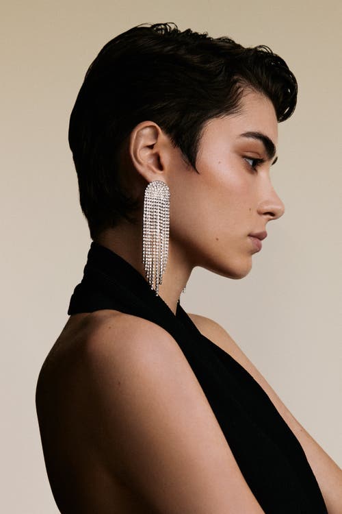 Susan Caplan Art Deco Revival Chandelier Earrings