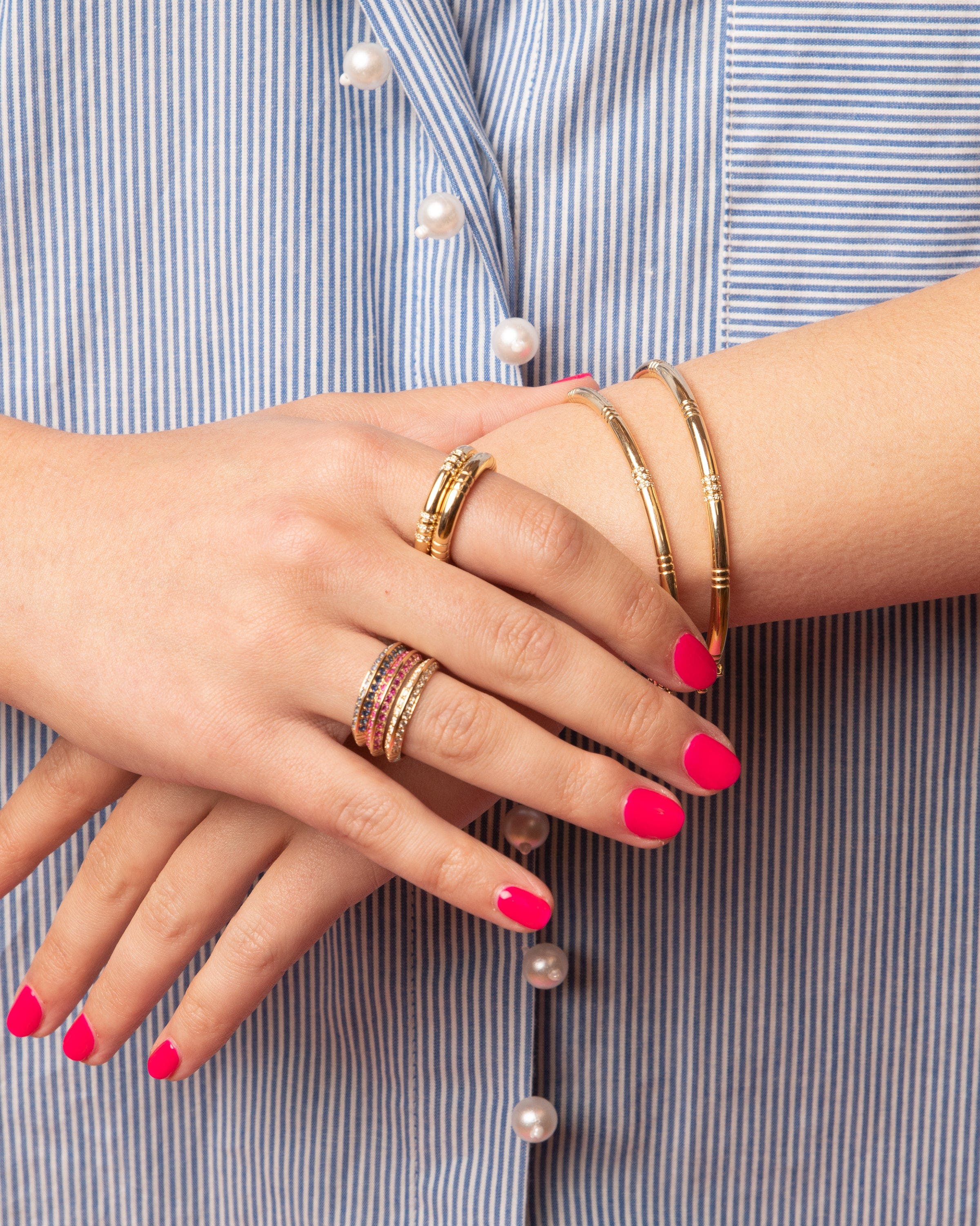 Campbell + Charlotte Crew Stacking Ring - Gold (Women) | Nordstrom