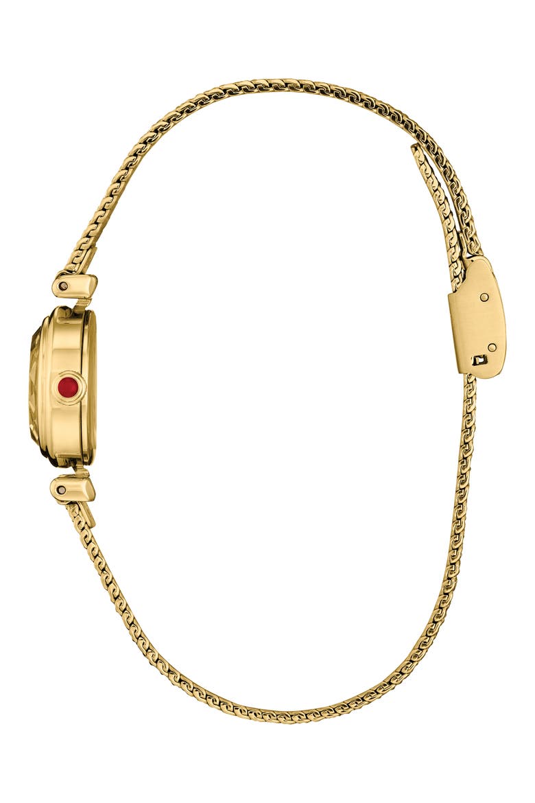 Fio Goldtone Mesh Strap Watch, 18.4mm, Alternate, color, GOLD-TONE