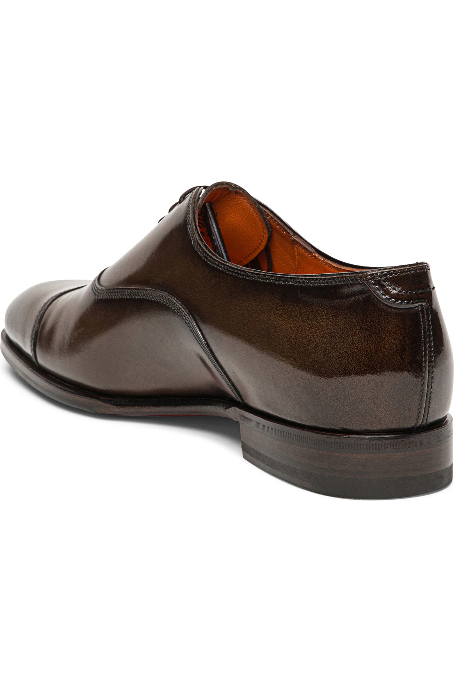 Burnish Color Code Santoni Archie Cap Toe Oxford (Men) | Nordstrom