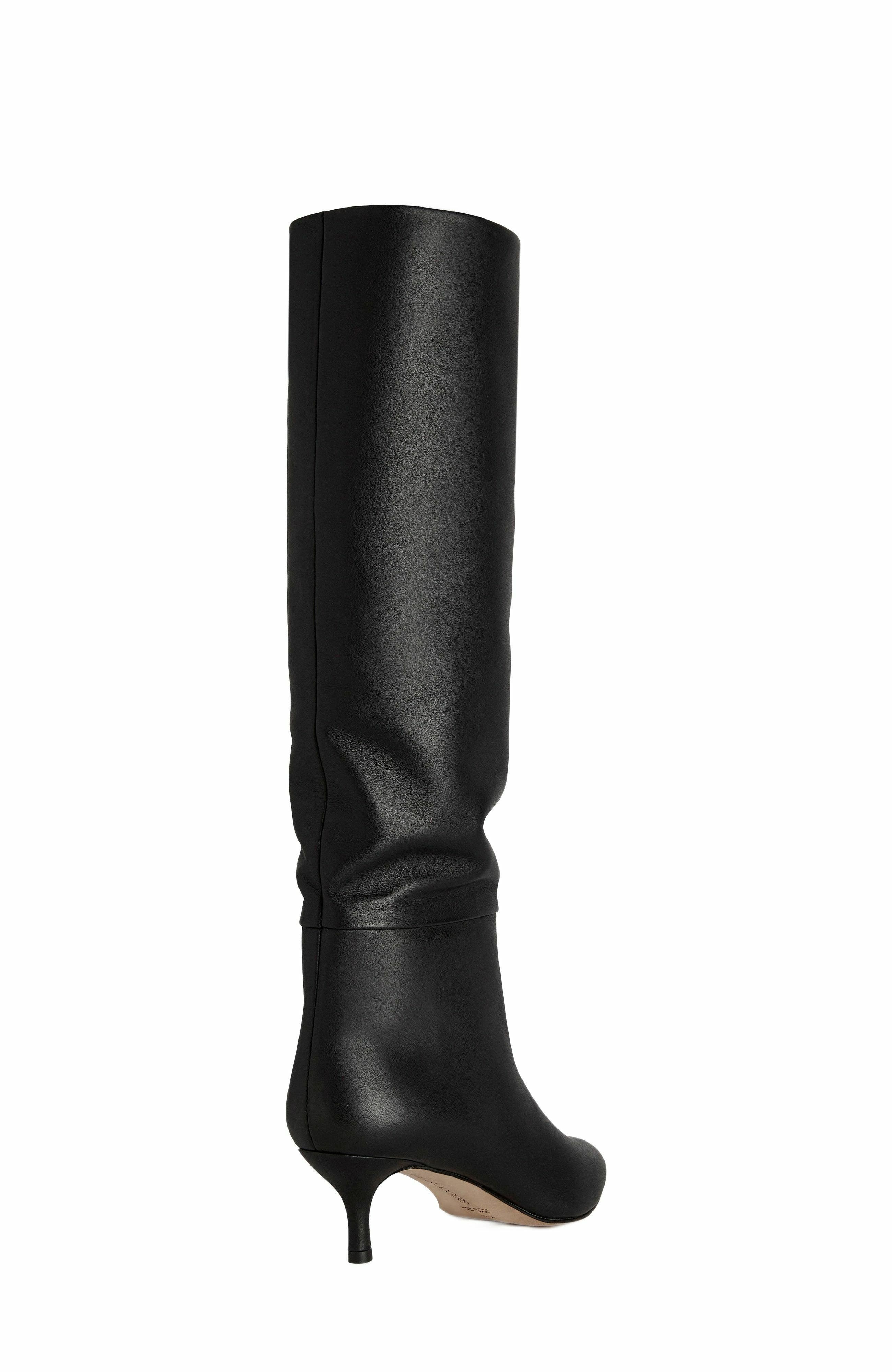 Neil J. Rodgers Eva Slouch Boot, Alternate, color, Black Nappa