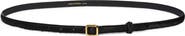 Lié Studio The Georgia Slim Genuine Calf Hair Belt