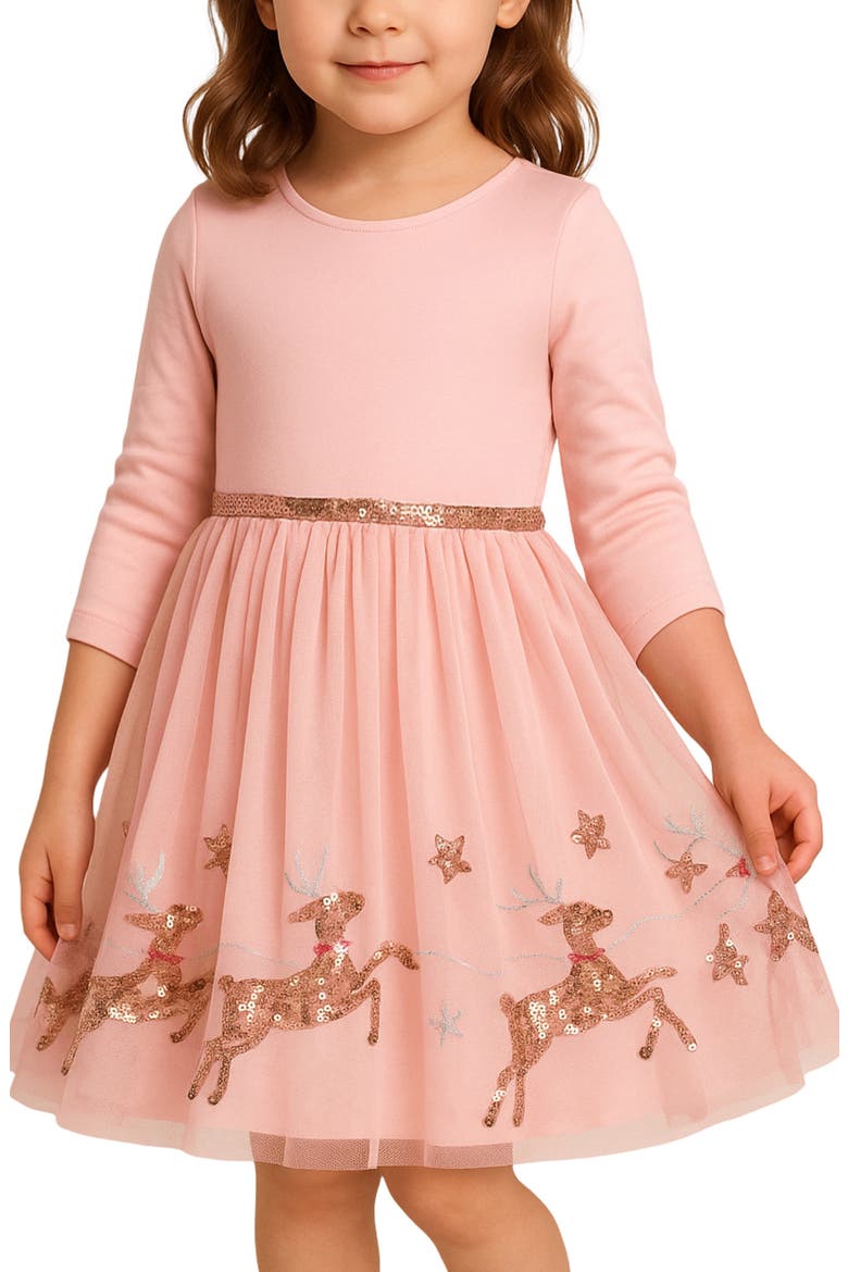 Kids' Dress, Alternate, color, PINK