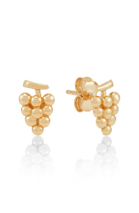 Grape Stud Earrings