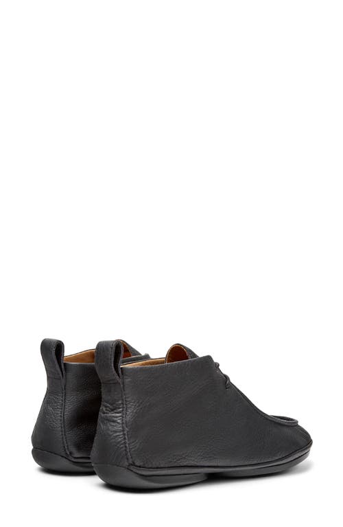 Camper Right Nina Leather Desert Boots In Black