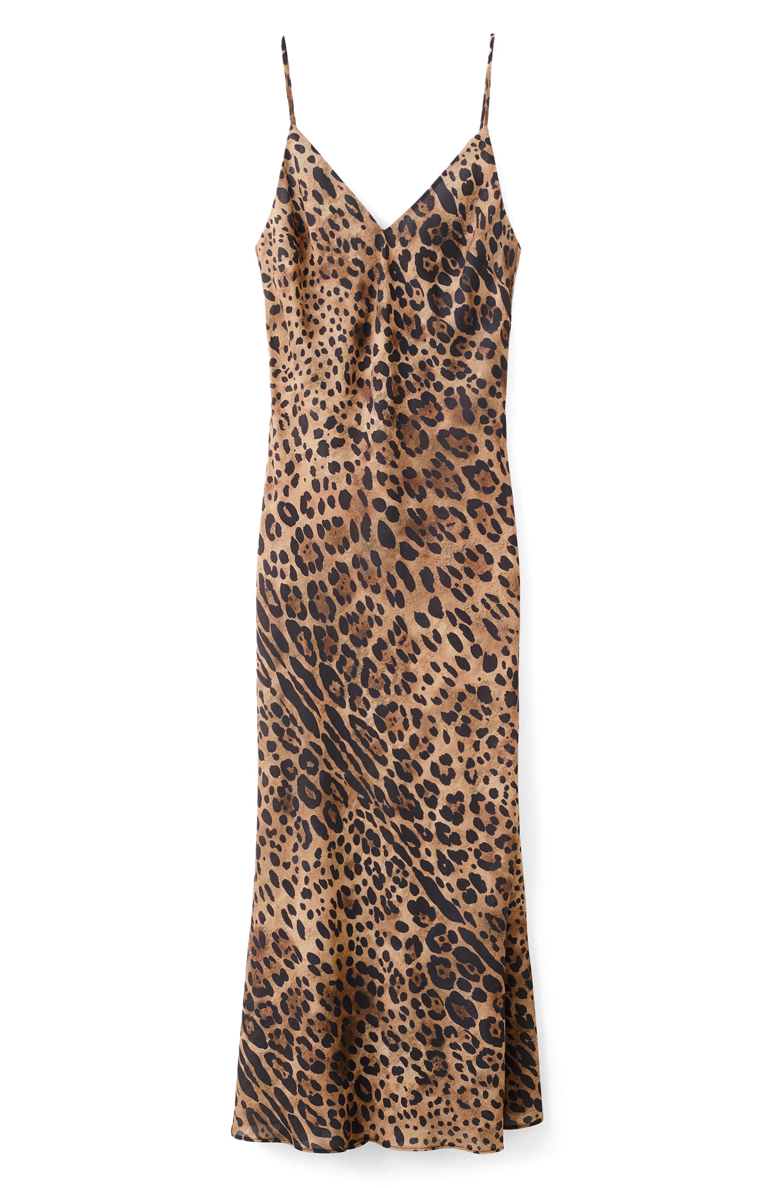 Leopard Print Maxi Slipdress - image 2