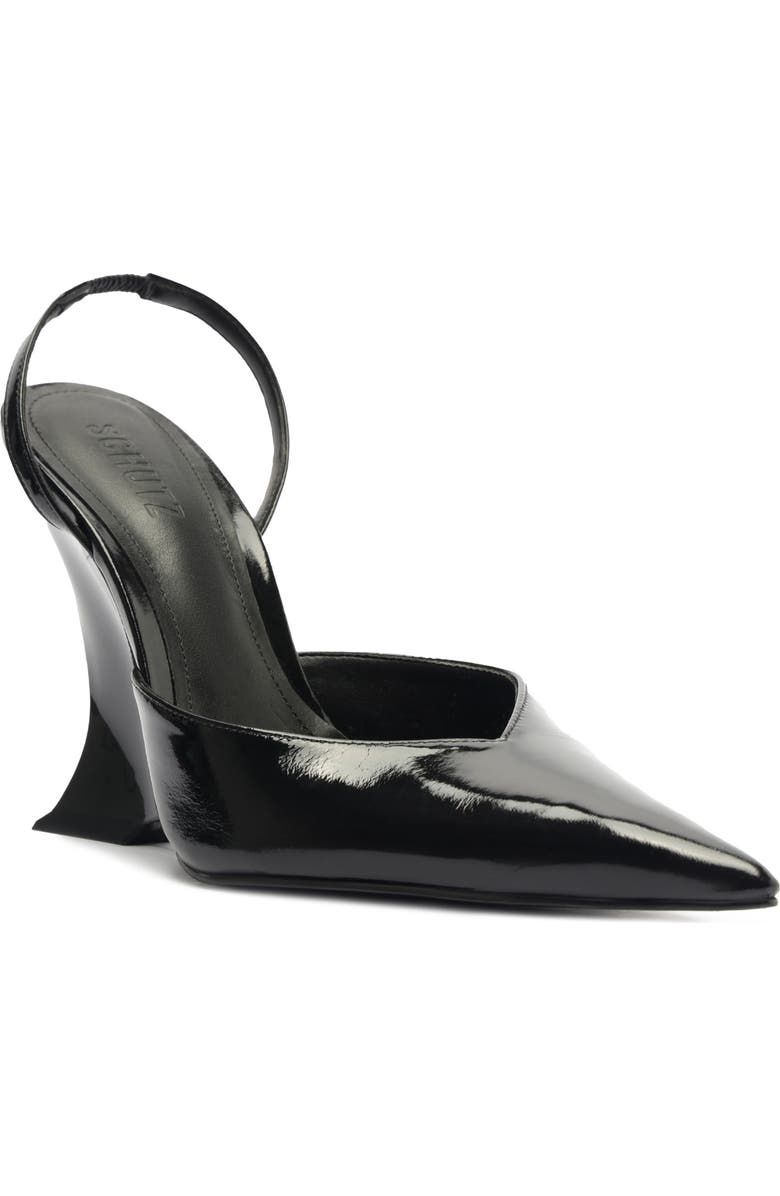 Schutz Siena Slingback Pointed Toe Wedge Pump, Main, color,