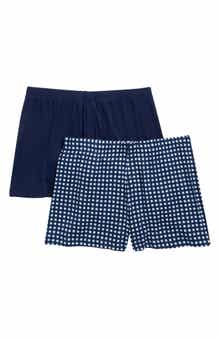 2-Pack Gingham Lounge Shorts