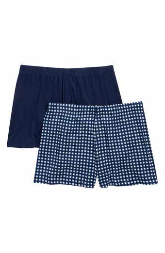 2-Pack Gingham Lounge Shorts