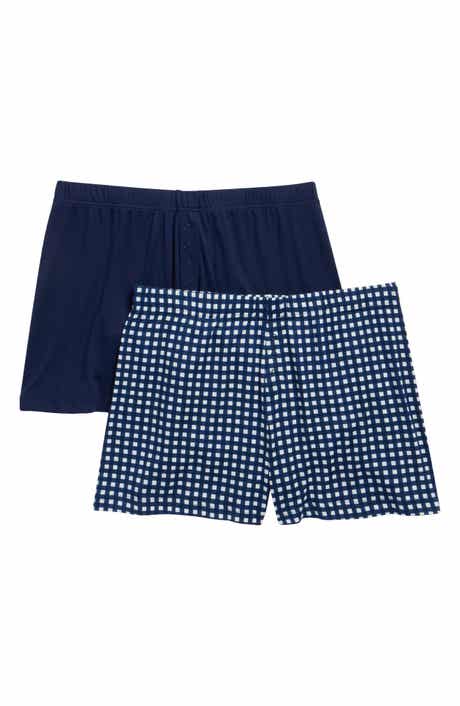 2-Pack Gingham Lounge Shorts