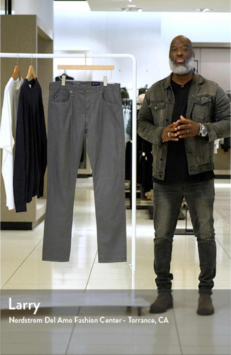 Men's Tellis Grid Slim Fit Pants, sales video thumbnail