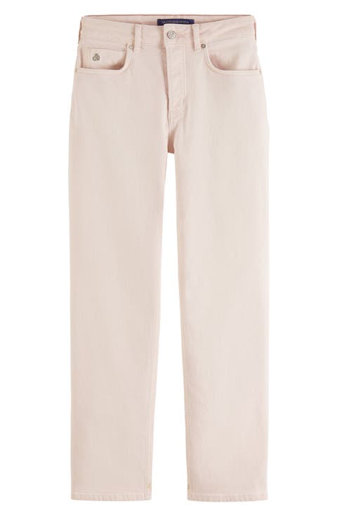 Women's Pink High-Waisted Jeans | Nordstrom