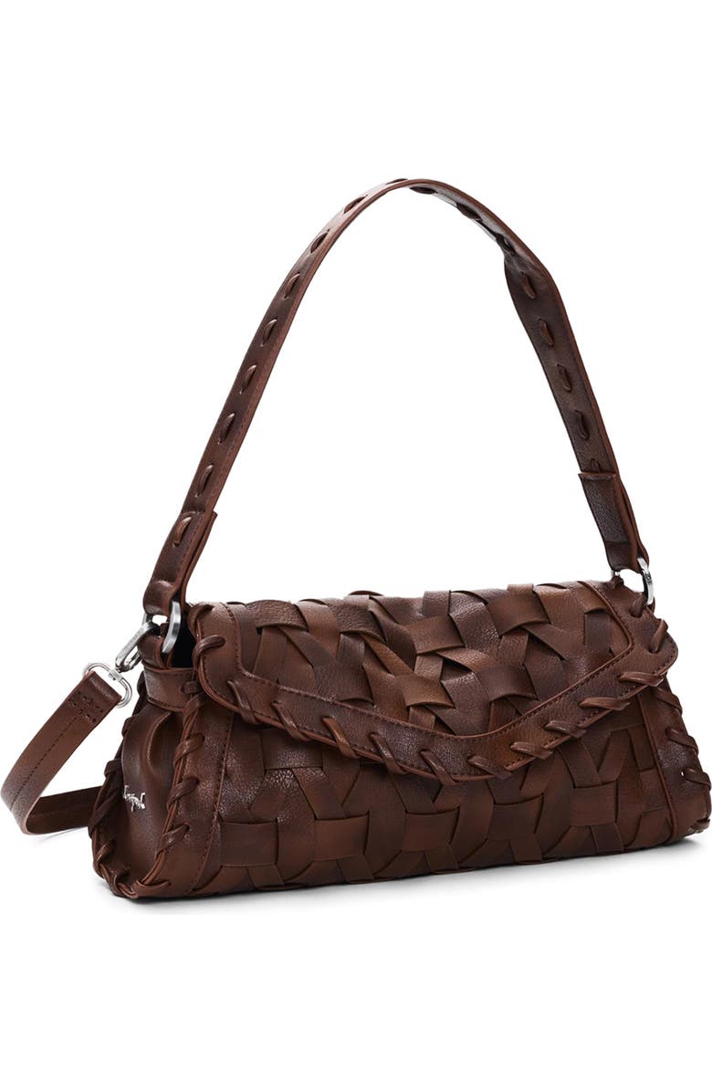 Desigual Small Woven Handbag, Alternate, color,