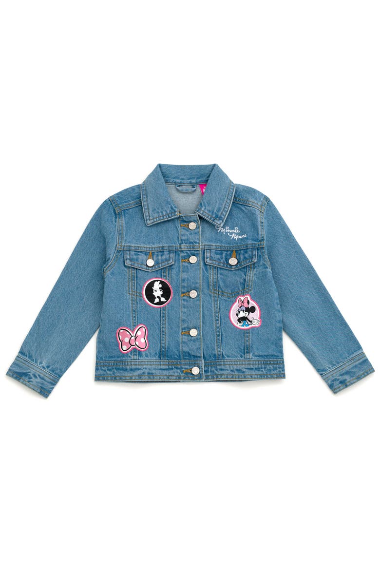Minnie Mouse Denim Jacket, Main, color, Minnie Mouse Blue